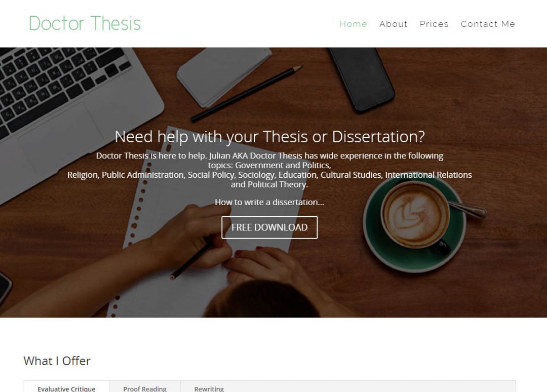 Doctor Thesis